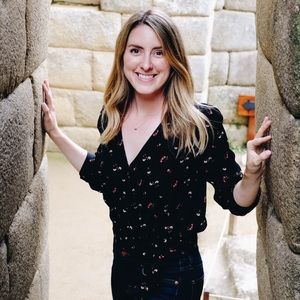 Madewell 3/4 Sleeve Blouse